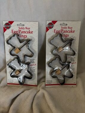 Teddy Bear Egg/Pancake Rings